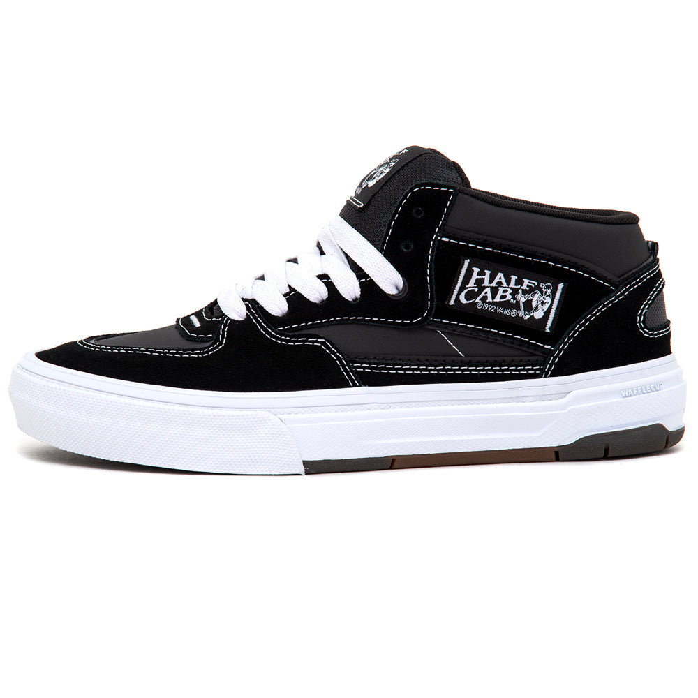 Skate Half Cab Wafflecup (Black / White) VBU