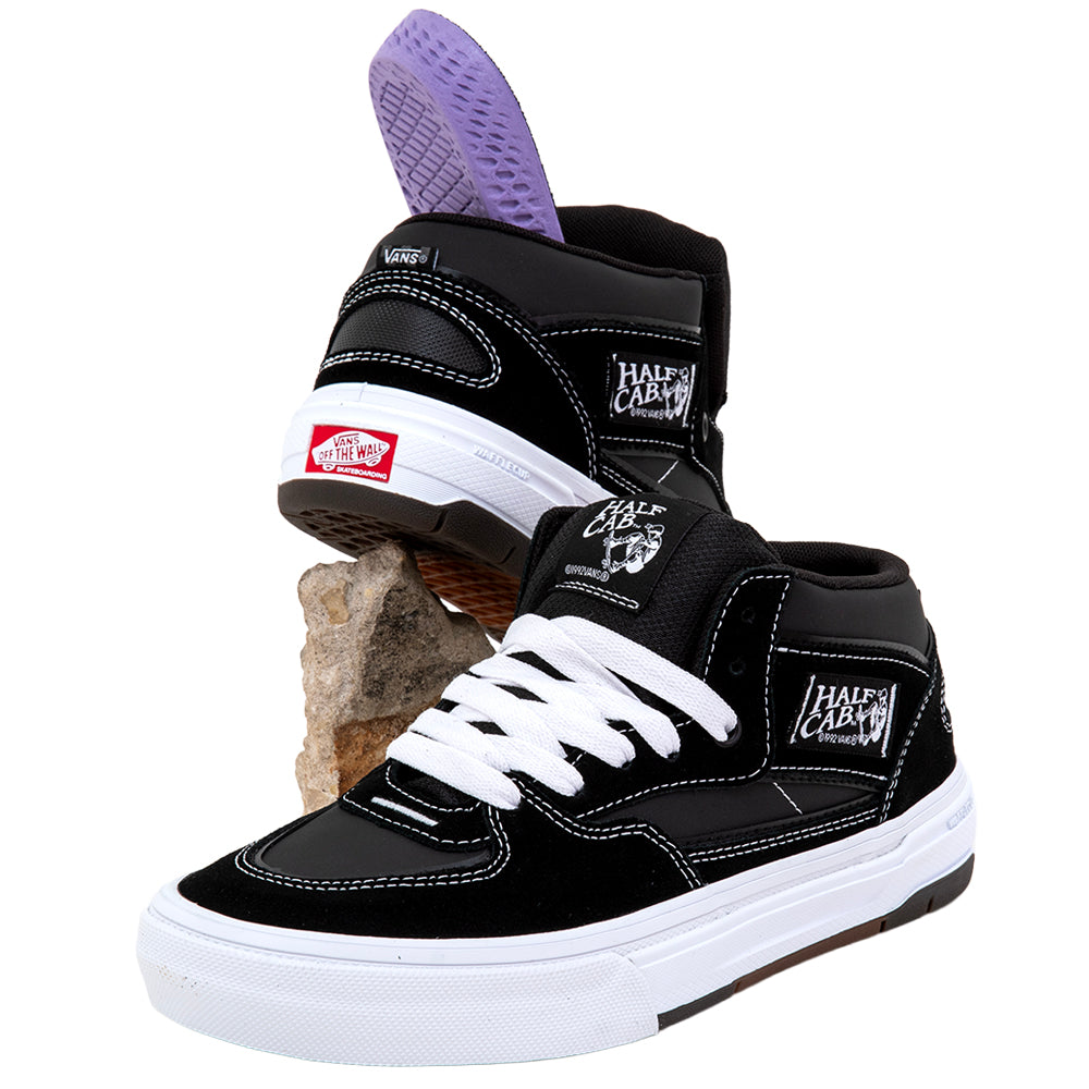 Skate Half Cab Wafflecup (Black / White) VBU – Uprise Skateshop