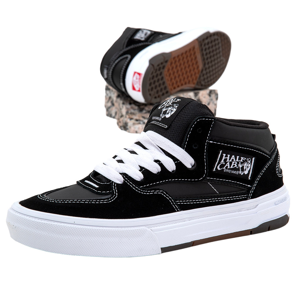 Skate Half Cab Wafflecup (Black / White) VBU – Uprise Skateshop