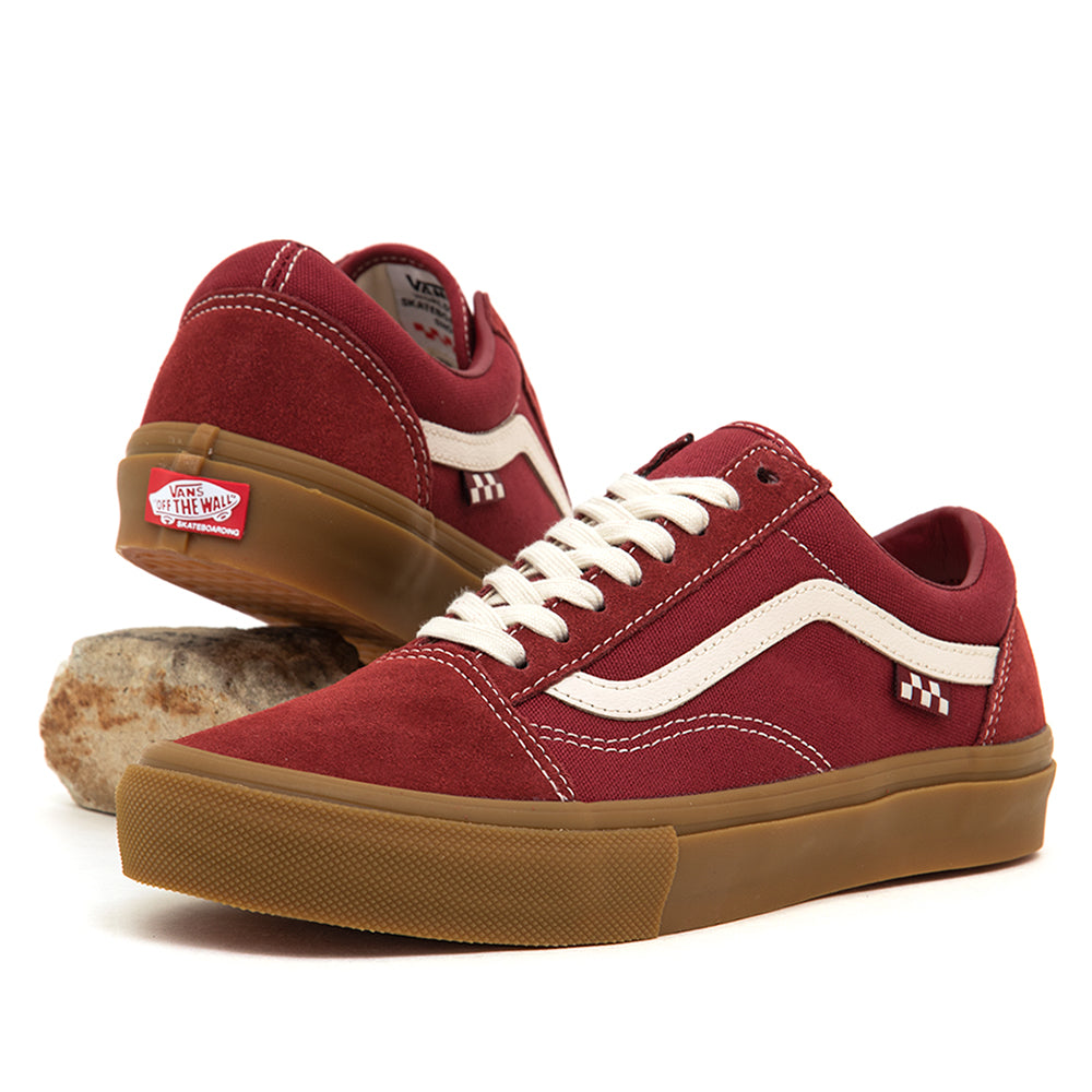 Skate Old Skool (Red / Gum) VBU