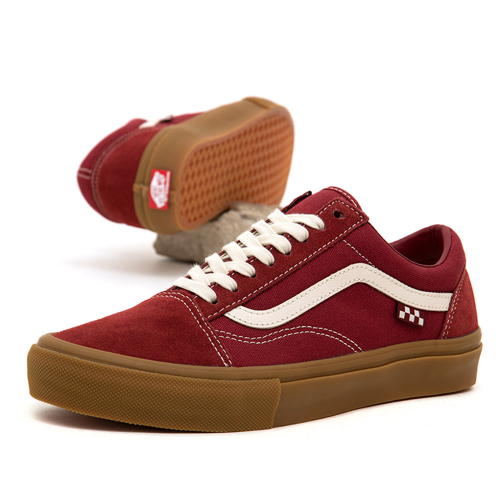 Skate Old Skool (Red / Gum) VBU