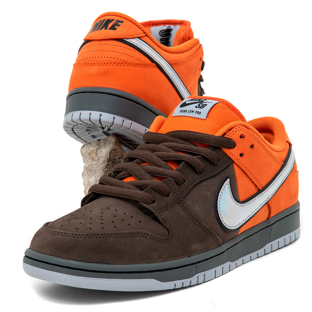Dunk Low Pro (Safety Orange / Wolf Grey - Baroque Brown)