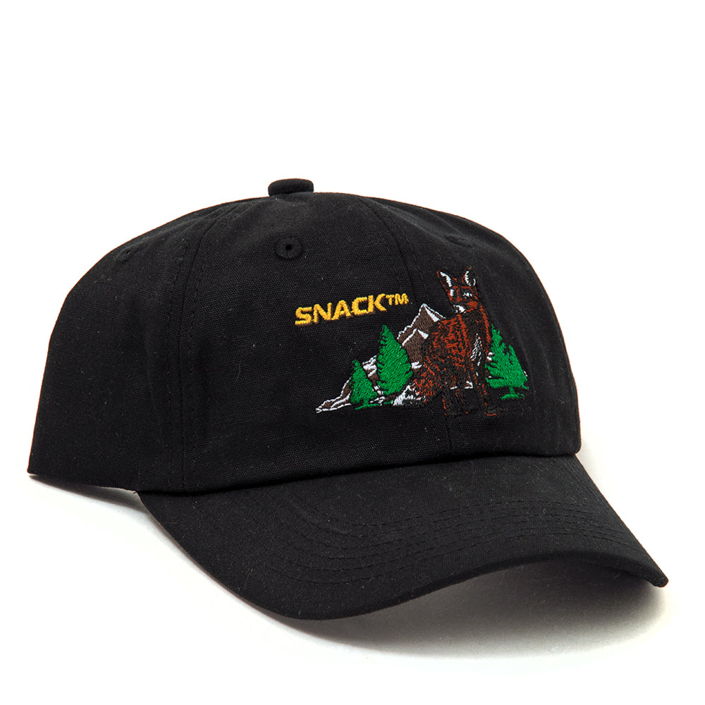 Crazy Like A Fox Strapback Hat (Black)