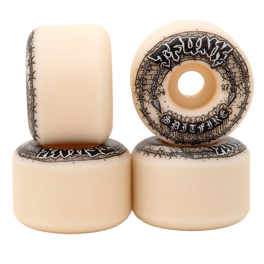 54mm Formula Four Radial Full T-Funk Raw Wheel - Natural (97D)