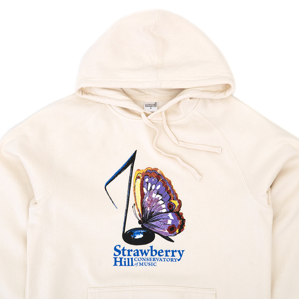 Music Conservatory Hooded Sweatshirt (Ecru) (S)