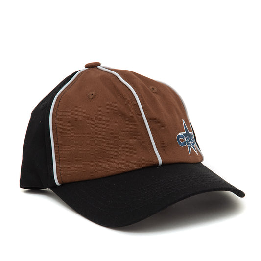 Outfield Snapback Hat (Black / Brown)