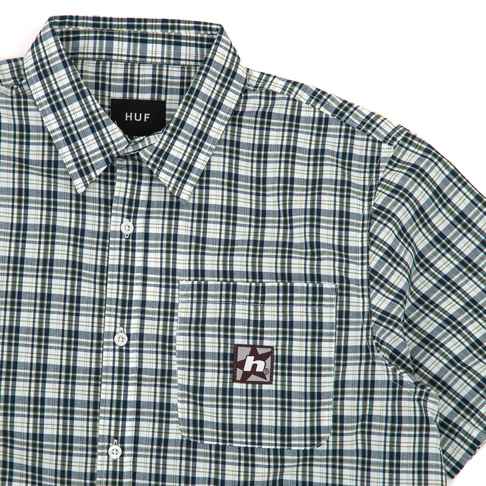 H Star Plaid S/S T-Shirt (Linen)