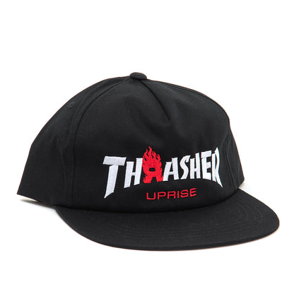 Uprise Mag Logo Snapback (Black)