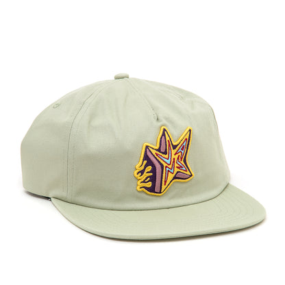 Skate Star Low Unstructured 5-Panel Snapback Hat (Elm) VBU