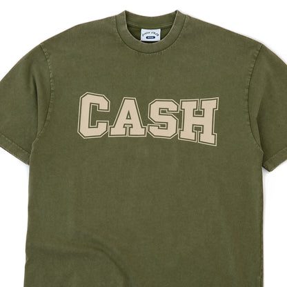 Campus S/S T-Shirt (Washed Olive)