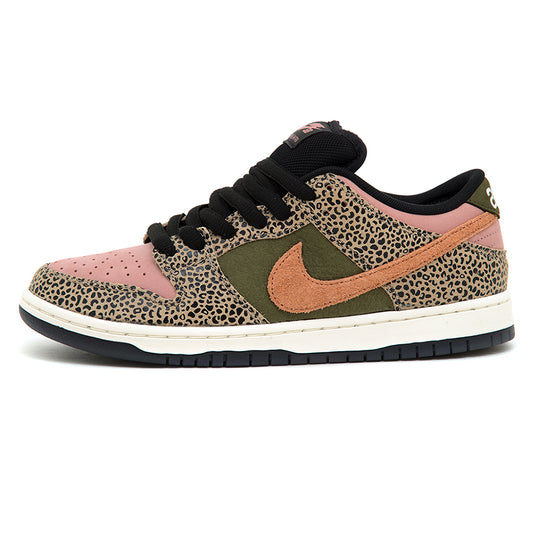 Dunk Low Pro (Khaki/Amber Brown-Rough Green-Rust Pink) (S)