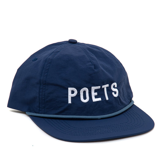 Cappy 5-Panel Snapback Hat (Blue)