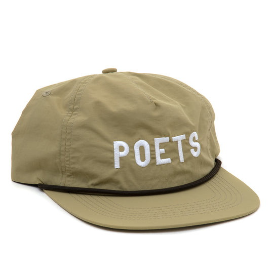 Cappy 5-Panel Snapback Hat (Tan)