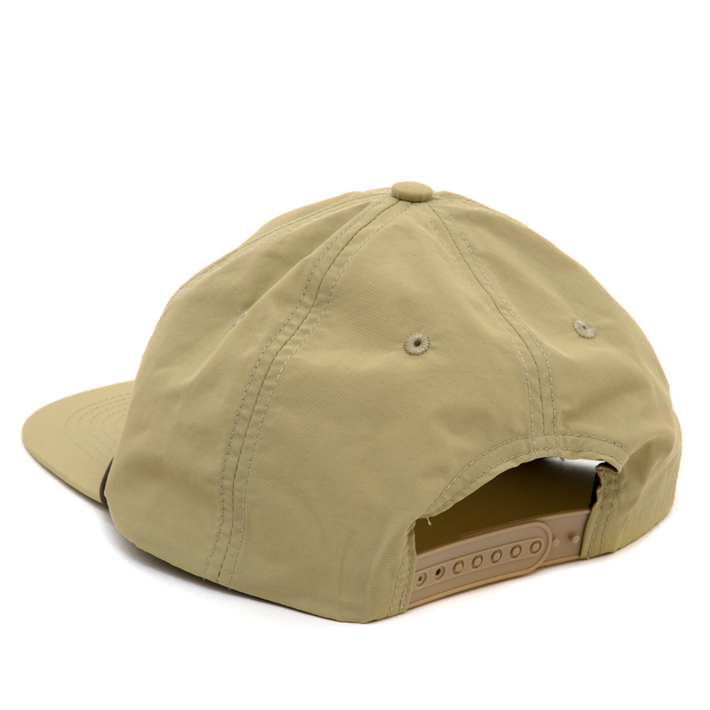 Cappy 5-Panel Snapback Hat (Tan)