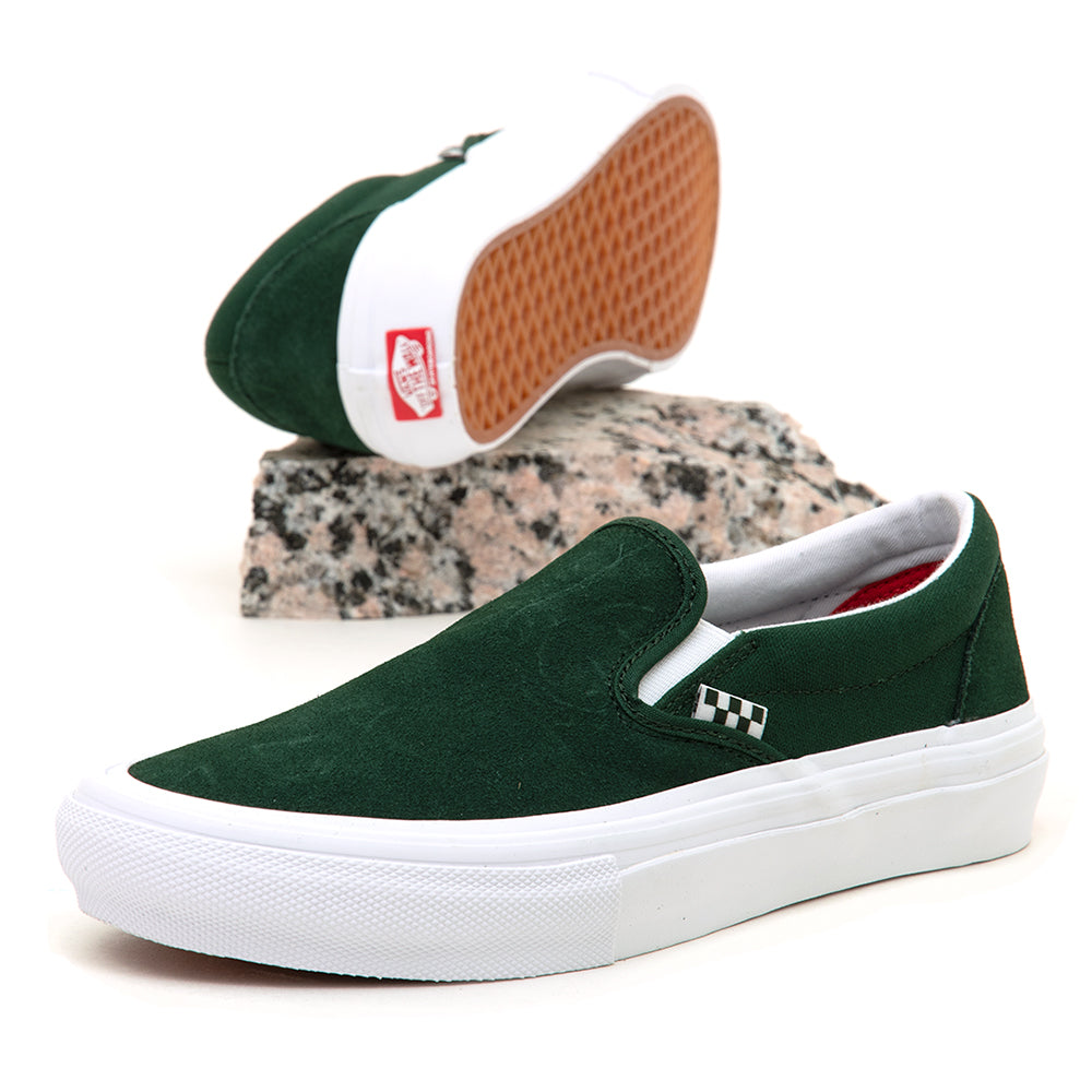Skate Slip-On (Green / White) VBU