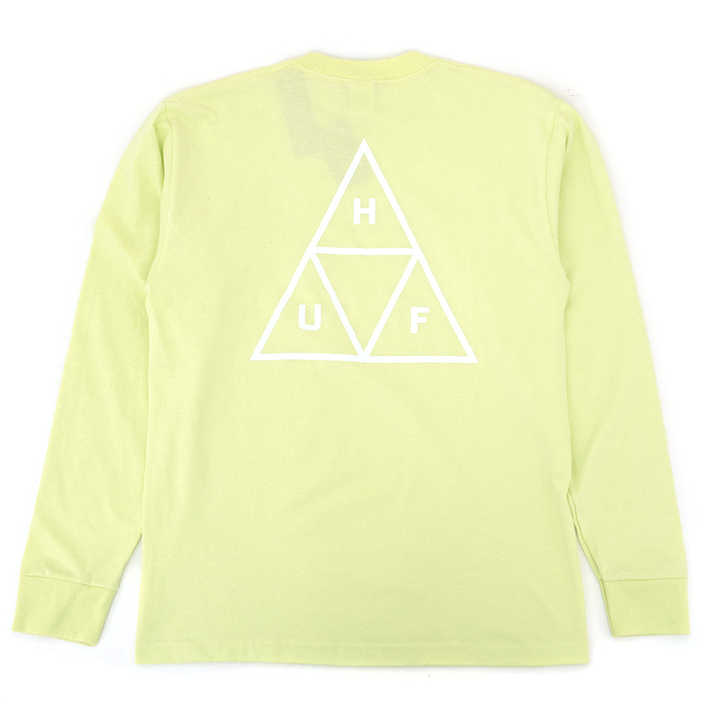 Set Triple Triangle L/S T-Shirt (Lime)