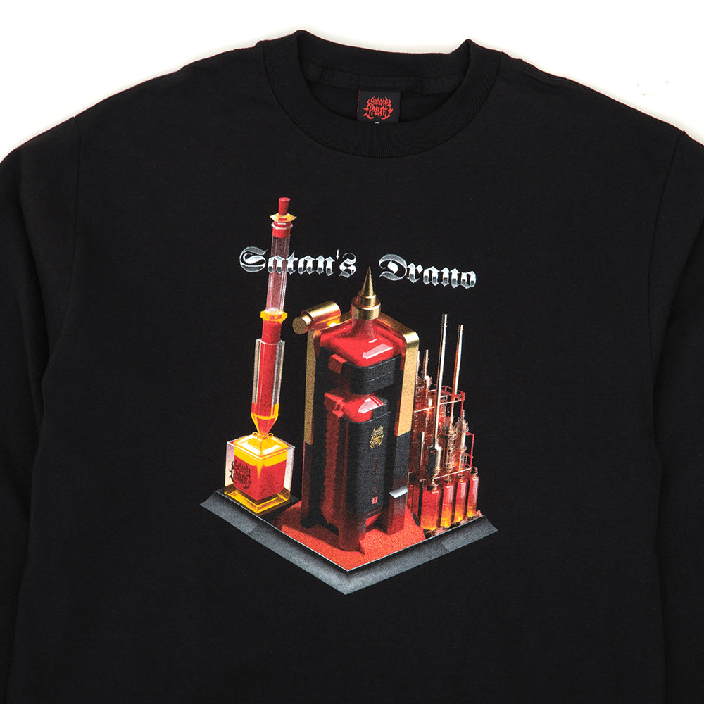 Drano Factory L/S T-Shirt (Black)