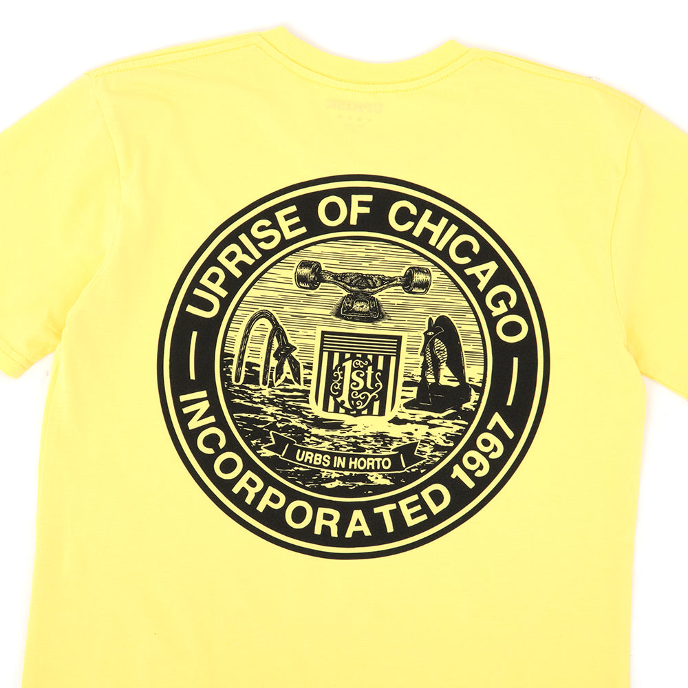 Incorporated Seal T-shirt (Hi-Vis Yellow)