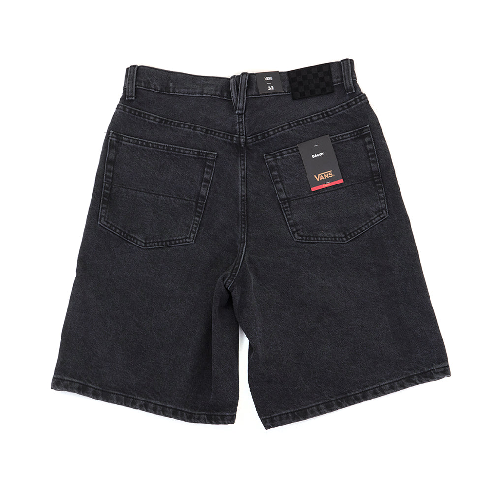 Check-5 Baggy Denim 23" Shorts (Washed Black) VBU