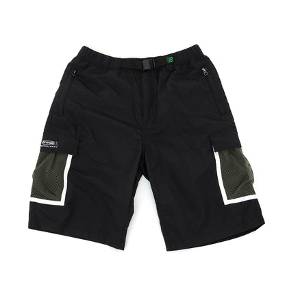 Mesh Cargo Short (Black) (S)