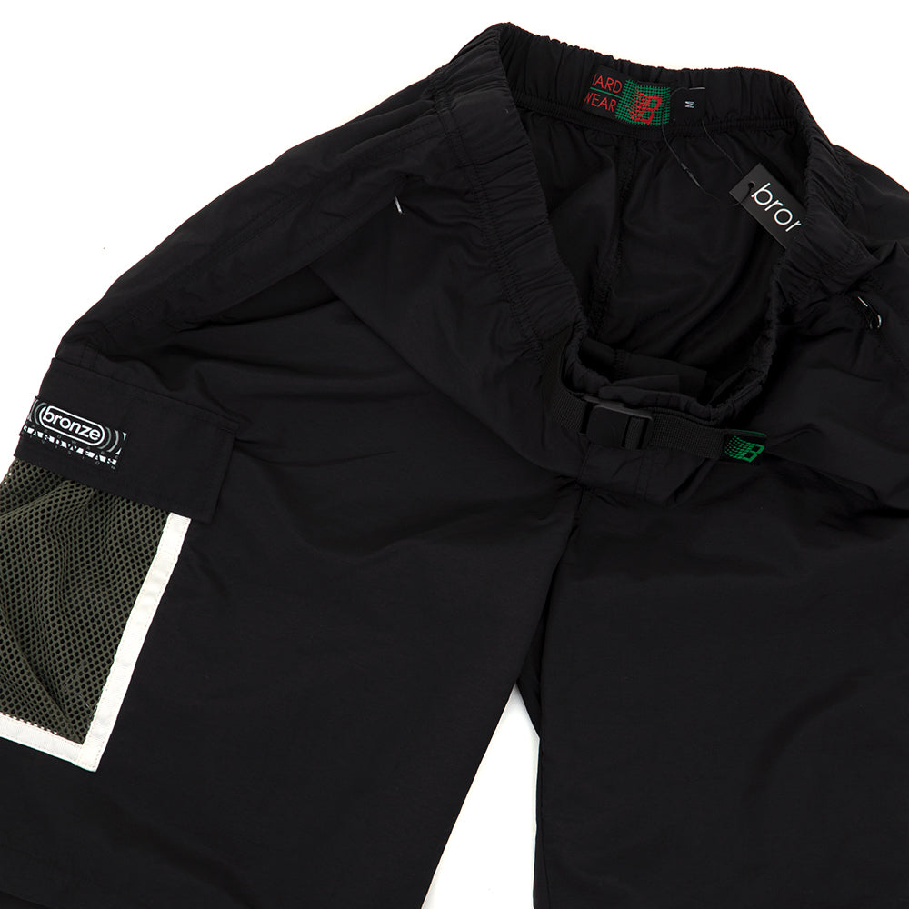 Mesh Cargo Short (Black) (S)