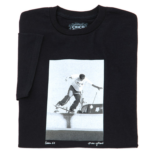1995 Chico Tobin Yelland Photo T-Shirt (Black)