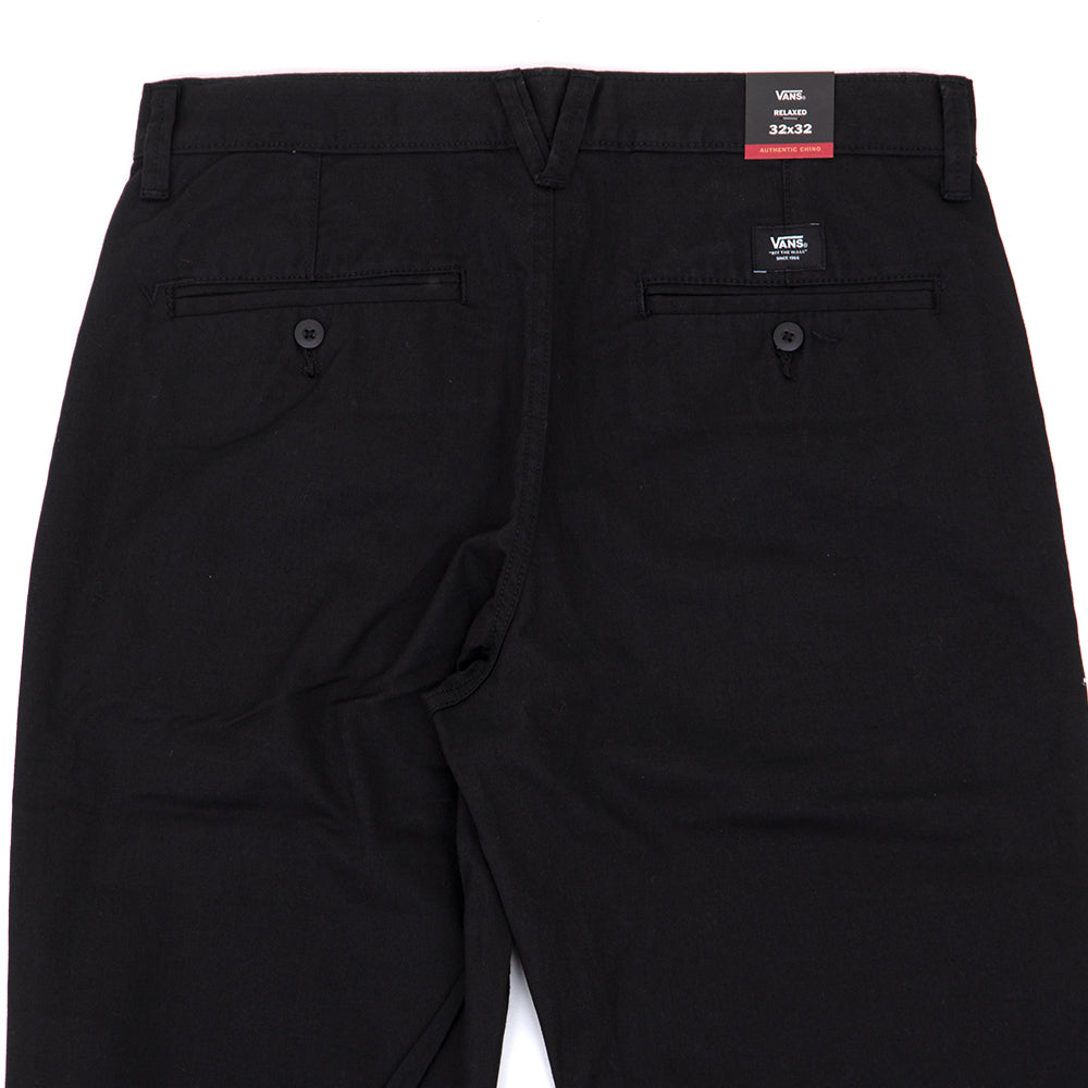 Authentic Chino Relaxed Fit Pant (Black) VBU