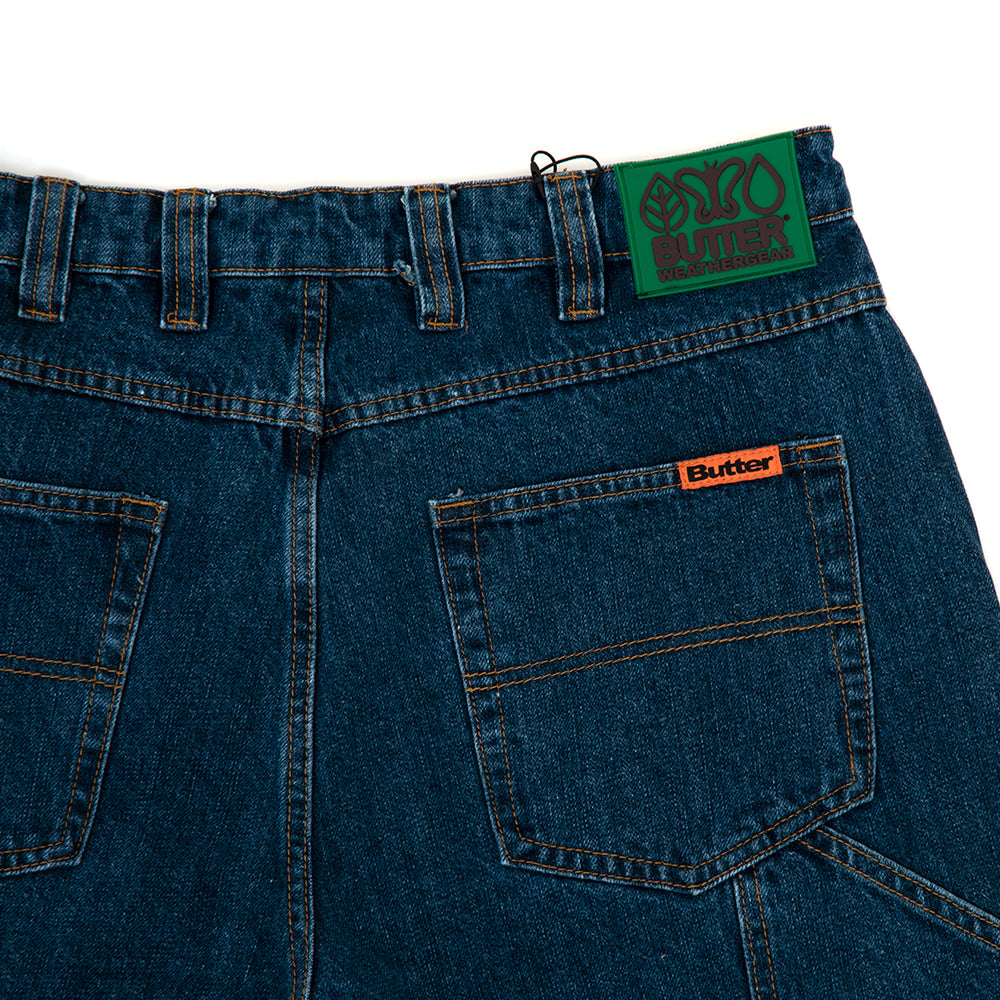 Weathergear Denim Shorts (Repaired Indigo)
