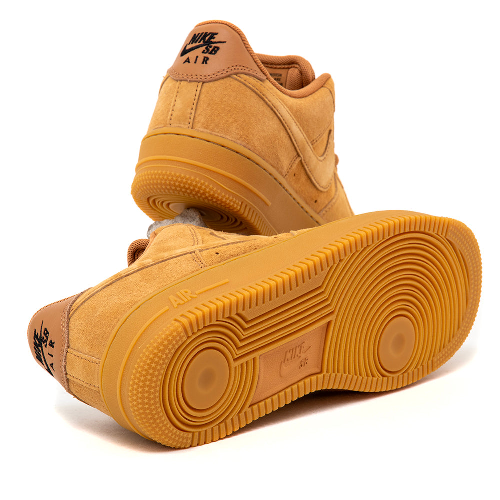 Air Force 1 (Flax / Flax - Black - Gum Light Brown)