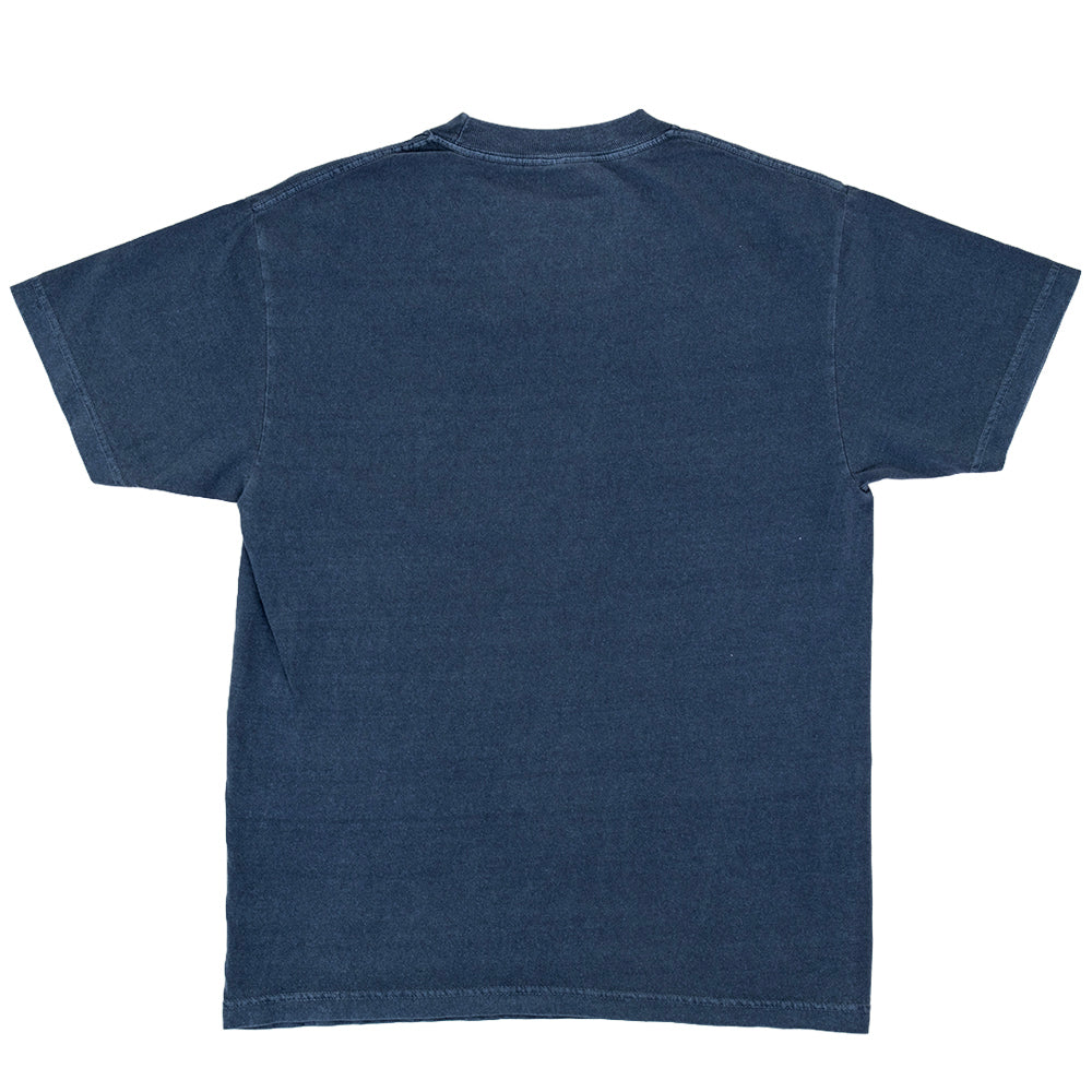 Flame Logo T-shirt (Faded Navy) – Uprise Skateshop