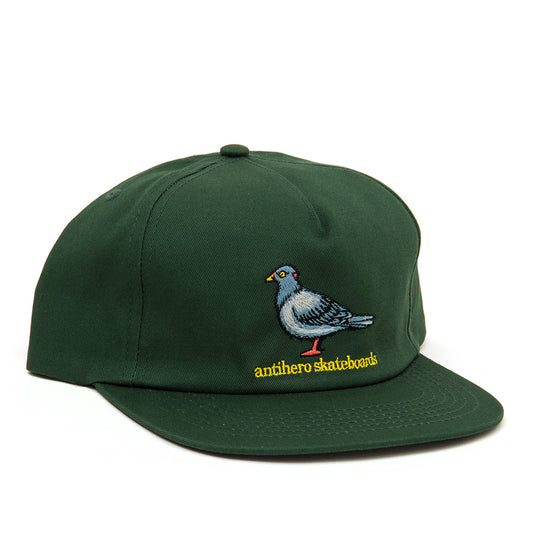 Lil Pigeon Adj. Snapback Hat (Forest Green)