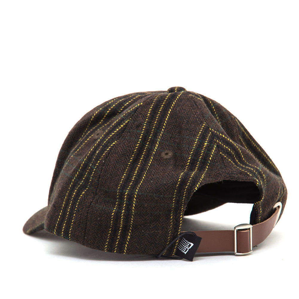 Flannel Strapback Hat (Black)