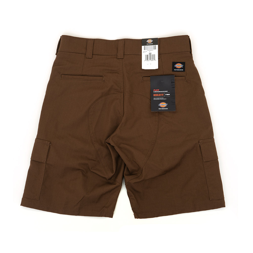 Chocolate brown cargo shorts online