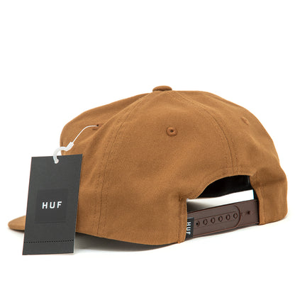 HUF Set Box Snapback Hat (Caramel)