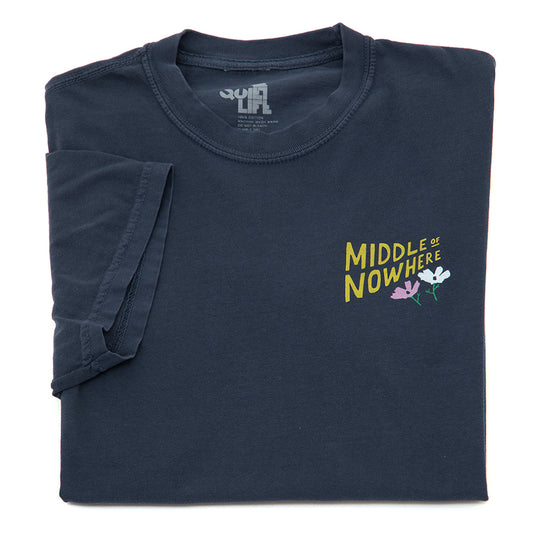 Lonely Palm Middle of Nowhere T-Shirt (Navy)