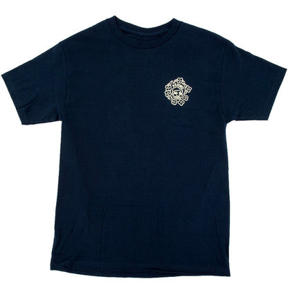 Krooked Mark Gonzales S/S T-Shirt (True Navy / Multi)