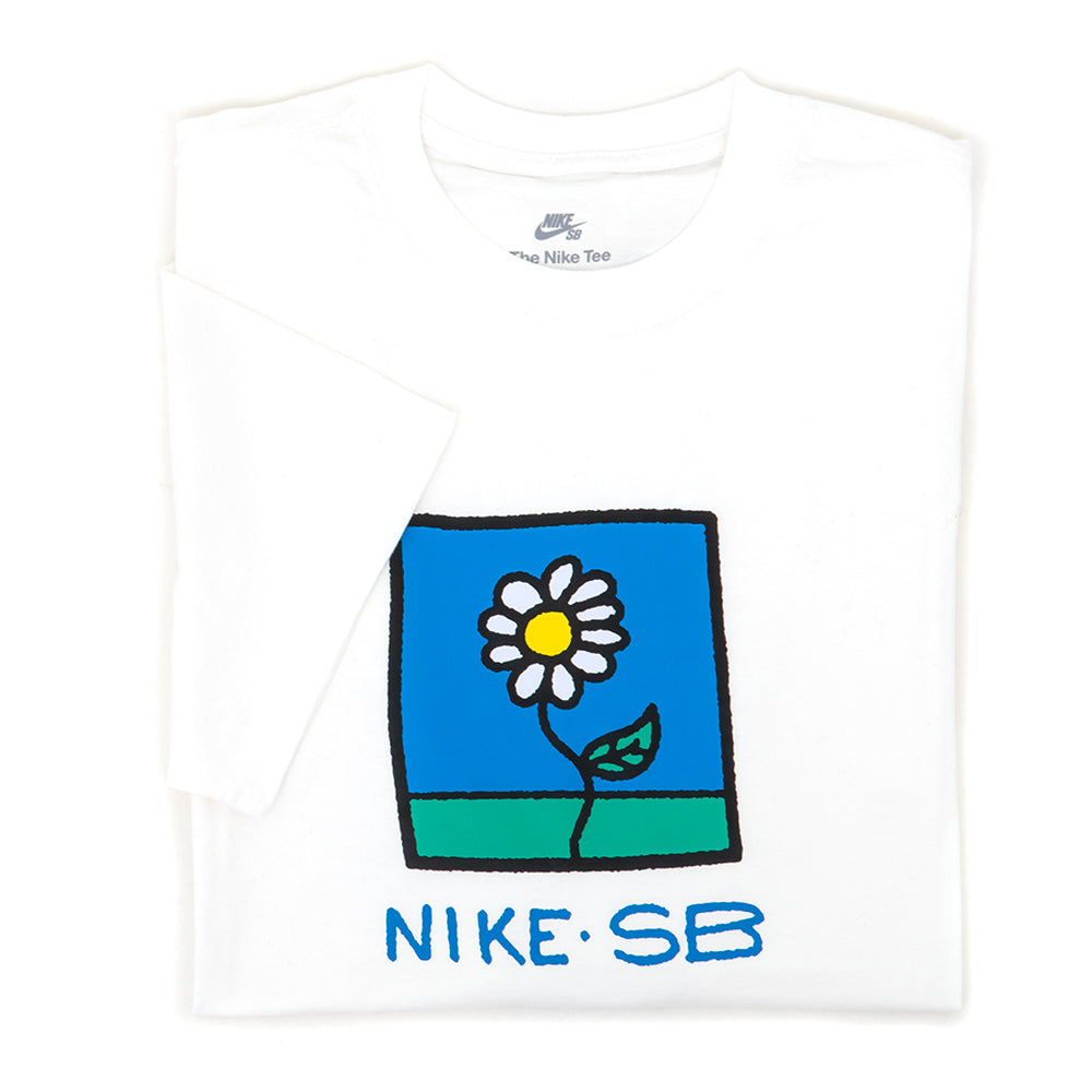 Daisy Skate T-Shirt (White) (S)