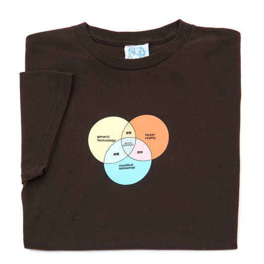 Venn Diagram T-Shirt (Brown)