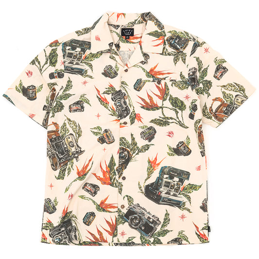 Swanski Button Down S/S Shirt (Tan)