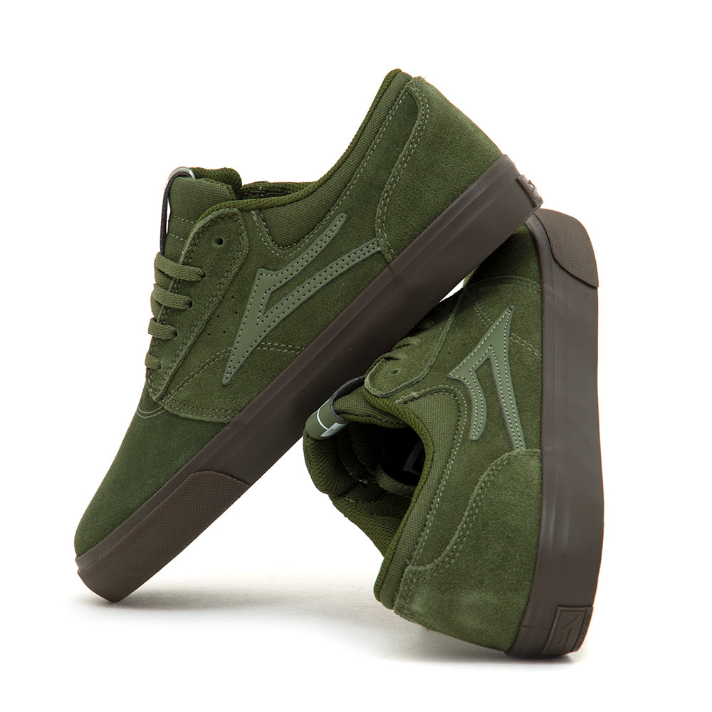 Griffin Olive Gum Suede S