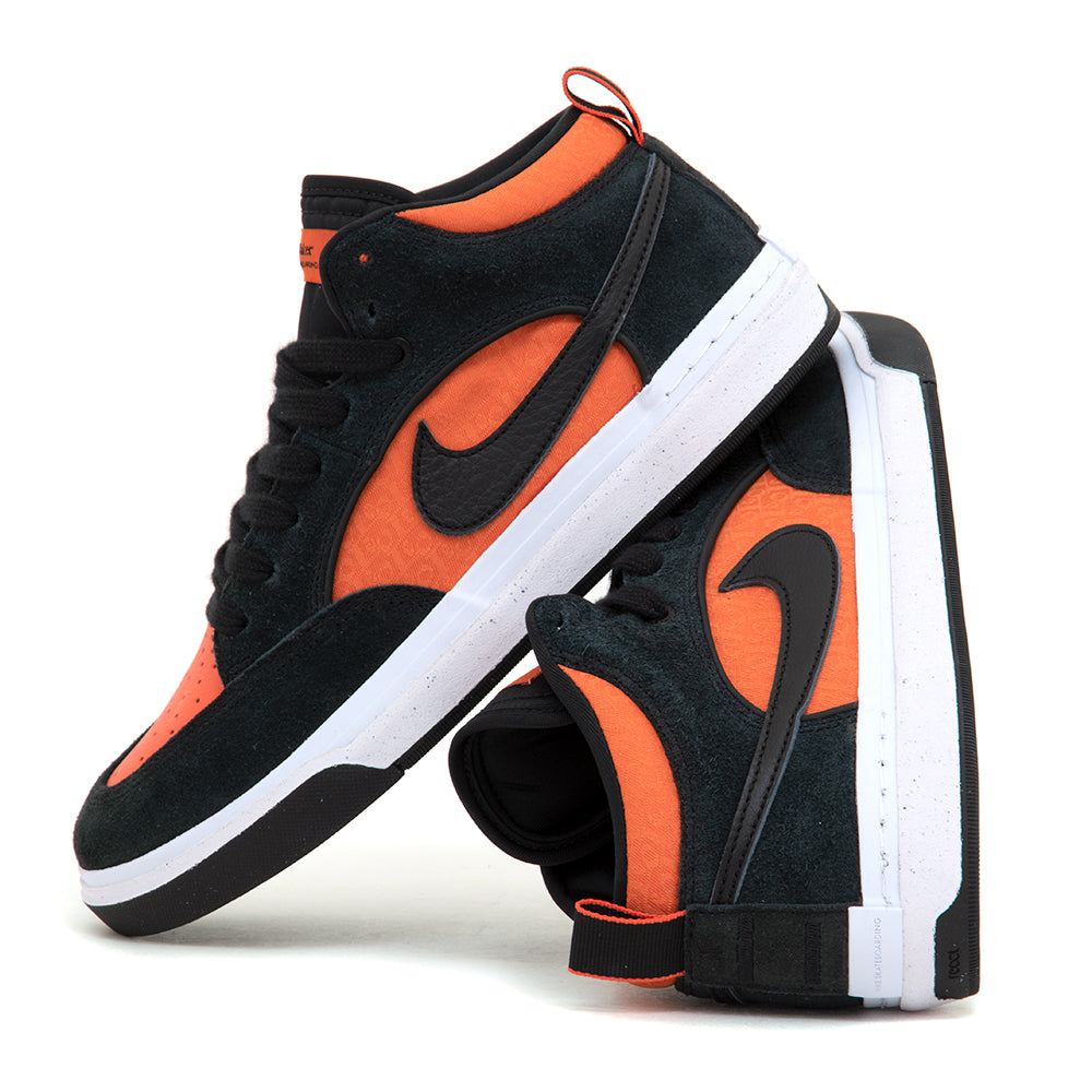 React Leo (Black / Black - Orange) – Uprise Skateshop