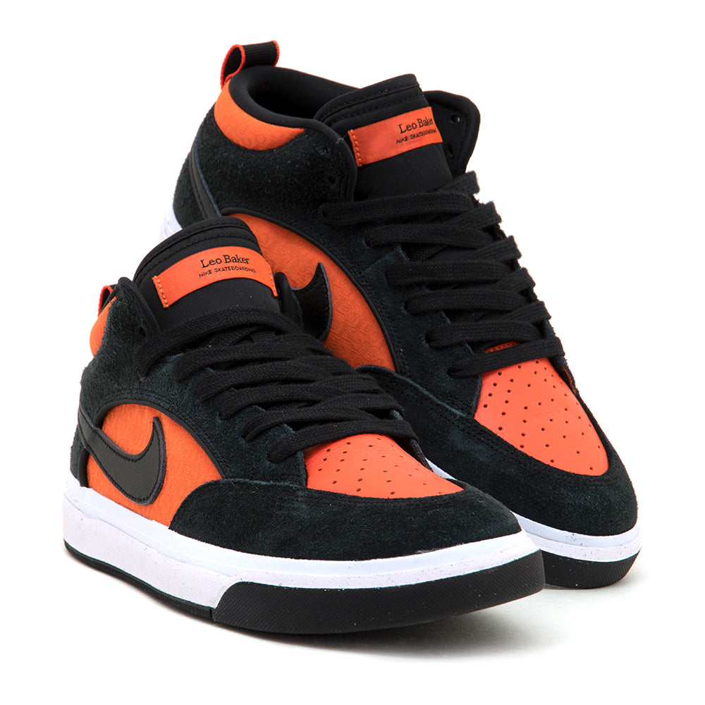 React Leo (Black / Black - Orange) – Uprise Skateshop