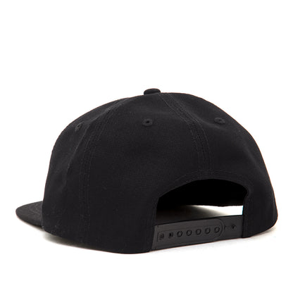 Logo Snapback Hat (Black / Purple)
