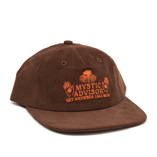 Mystic Advisor Snapback Hat (Corduroy Brown)