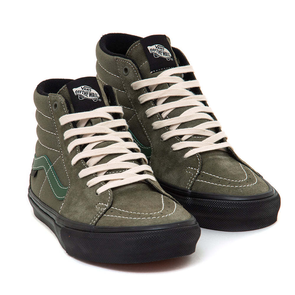 Vans skate shoes clearance mens olive