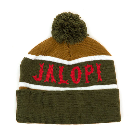 Zambony POM Beanie (Olive)