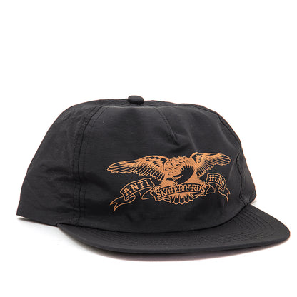 Basic Eagle Adj. Snapback Hat (Black / Brown)