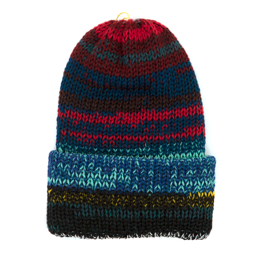 O.G. Fold Beanie (Red / Green / Blue)