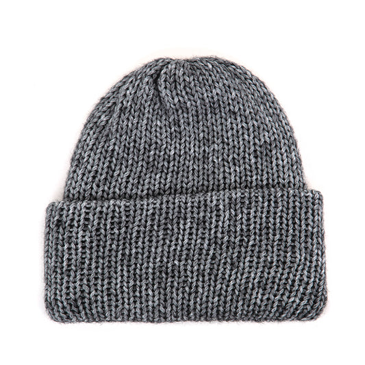 Short Stack Beanie (Frosted Marled Black)