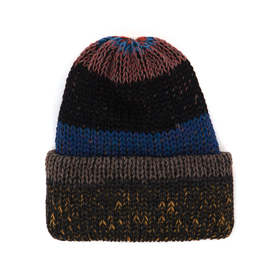 Short Stack Beanie (Red / Black / Blue)